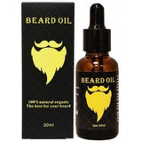Beard Oil Huile à barbe pousse barbe et moustache 100% Original & naturelle